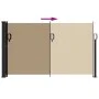 Seitlicher ausziehbarer Markisenstoff in Taupe-Grau 120x500 cm. von , Sonnenschirme - Ref: Foro24-4004409, Preis: 94,44 €, Ra...