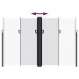 Toldo lateral retráctil blanco 220x600 cm de , Sombrillas - Ref: Foro24-4004676, Precio: 157,43 €, Descuento: %