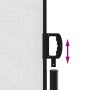 Retractable white side awning 220x600 cm by , Umbrellas - Ref: Foro24-4004676, Price: 160,25 €, Discount: %
