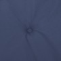 Cushions for chairs with low backrest 6 units navy blue fabric by , Cushions for chairs and sofas - Ref: Foro24-378682, Price...