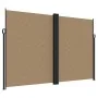 Retractable side awning in taupe gray, 220x1000 cm. by , Umbrellas - Ref: Foro24-4004784, Price: 178,62 €, Discount: %