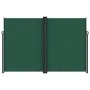 Toldo lateral retráctil verde oscuro 220x1200 cm de , Sombrillas - Ref: Foro24-4004875, Precio: 187,50 €, Descuento: %