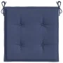 Cushions for pallet furniture 6 units navy blue fabric 50x50x3 cm by , Cushions for chairs and sofas - Ref: Foro24-378429, Pr...