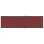 Kissen für Liegestuhl aus Stoff in Rotwein-Melange (75+105)x50x3 cm von , Kissen für Stühle und Sofas - Ref: Foro24-4002496, ...