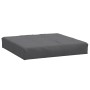 Kissen für Palettensofa, Stoff in Anthrazit-Melange-Grau, 60x60x10 cm. von , Kissen für Stühle und Sofas - Ref: Foro24-400266...