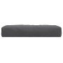 Cojín para sofá palets tela gris antracita melange 60x60x10 cm de , Cojines para sillas y sofás - Ref: Foro24-4002662, Precio...