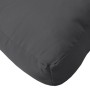 Cushion for pallet sofa in anthracite gray melange fabric 60x60x10 cm by , Cushions for chairs and sofas - Ref: Foro24-400266...