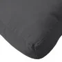 Cushion for pallet sofa in anthracite gray melange fabric 60x60x10 cm by , Cushions for chairs and sofas - Ref: Foro24-400266...