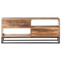 Massiver TV-Schrank aus rauem Akazienholz, 120 x 30 x 50 cm von vidaXL, TV-Möbel - Ref: Foro24-320914, Preis: 185,71 €, Rabat...