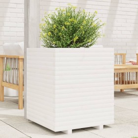 Solid pine wood planter 60x60x72 cm by , Pots and planters - Ref: Foro24-3282615, Price: 221,58 €, Discount: %