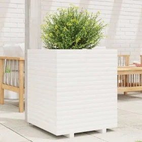 Solid pine wood planter 60x60x72 cm by , Pots and planters - Ref: Foro24-3282615, Price: 218,01 €, Discount: %