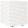Massive Blumenkasten aus weißem Kiefernholz 60x60x72 cm von , Töpfe und Pflanzgefäße - Ref: Foro24-3282615, Preis: 221,58 €, ...