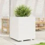 Massive Blumenkasten aus weißem Kiefernholz 60x60x72 cm von , Töpfe und Pflanzgefäße - Ref: Foro24-3282615, Preis: 218,74 €, ...