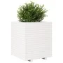 Massive Blumenkasten aus weißem Kiefernholz 60x60x72 cm von , Töpfe und Pflanzgefäße - Ref: Foro24-3282615, Preis: 218,74 €, ...