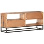 Massiver TV-Schrank aus rauem Akazienholz, 120 x 30 x 50 cm von vidaXL, TV-Möbel - Ref: Foro24-320914, Preis: 185,71 €, Rabat...