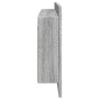 Armario de baño con espejo y luz LED gris Sonoma 100x12x45 cm de , Tocadores de baño - Ref: Foro24-834960, Precio: 79,61 €, D...