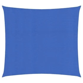 Blue square HDPE sail shade 160 g/m² 4x4 m by , Umbrellas - Ref: Foro24-311496, Price: 38,83 €, Discount: %