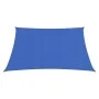 Blue square HDPE sail shade 160 g/m² 4x4 m by , Umbrellas - Ref: Foro24-311496, Price: 38,83 €, Discount: %