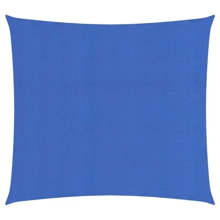 Toldo de vela cuadrado HDPE azul 160 g/m² 3x3 m de , Sombrillas - Ref: Foro24-311494, Precio: 27,64 €, Descuento: %