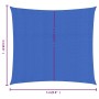 Blue square HDPE sail shade 160 g/m² 3x3 m by , Umbrellas - Ref: Foro24-311494, Price: 28,18 €, Discount: %