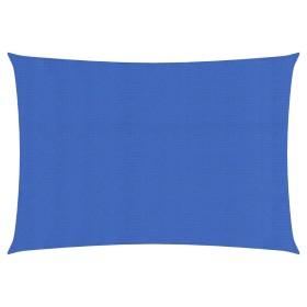 Toldo de vela rectangular HDPE azul 2,5x5 m by , Umbrellas - Ref: Foro24-311511, Price: 36,06 €, Discount: %