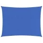 Rectangular blue HDPE sail shade 160 g/m² 4x5 m by , Umbrellas - Ref: Foro24-311518, Price: 45,27 €, Discount: %