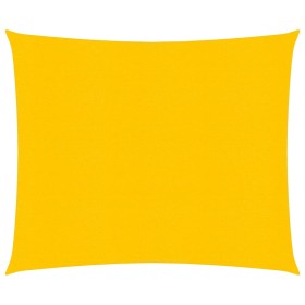 Toldo de vela cuadrado HDPE amarillo 160 g/m² 4x4 m de , Sombrillas - Ref: Foro24-311551, Precio: 39,88 €, Descuento: %