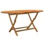 Juego comedor de jardín 9 pzas madera maciza acacia y textileno by , Garden sets - Ref: Foro24-3279257, Price: 807,02 €, Disc...