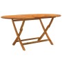 Juego comedor de jardín 9 pzas madera maciza acacia y textileno by , Garden sets - Ref: Foro24-3279257, Price: 825,41 €, Disc...