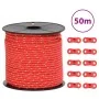 Cuerda de vientos con tiras reflectantes y tensores 50 m 4 mm by , Tent Accessories - Ref: Foro24-4008124, Price: 13,16 €, Di...