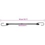 Cuerdas elásticas con tiras reflectantes y ganchos 50 uds 46 cm by , Tent Accessories - Ref: Foro24-4008147, Price: 51,72 €, ...