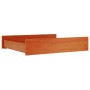 Cajones de cama 2 uds madera maciza de pino marrón cera de , Camas y accesorios - Ref: Foro24-847168, Precio: 78,86 €, Descue...