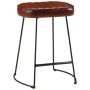 Taburetes de bar 2 uds marrón oscuro 40x29,5x53 cm by , Kitchen stools - Ref: Foro24-358927, Price: 59,70 €, Discount: %