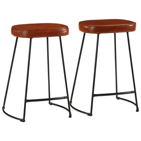 Barhocker 2 Stück dunkelbraun 41x29x62 cm von , Küchenhocker - Ref: Foro24-358925, Preis: 65,63 €, Rabatt: %