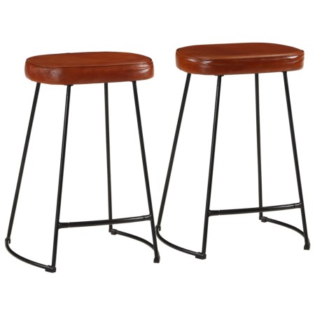 Barhocker 2 Stück dunkelbraun 41x29x62 cm von , Küchenhocker - Ref: Foro24-358925, Preis: 62,93 €, Rabatt: %