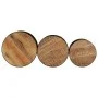 Mesas altas de bar forma tambor 3uds madera maciza mango rugosa by , Coffee table - Ref: Foro24-358933, Price: 177,81 €, Disc...