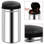 Trash can with automatic sensor 50 L stainless steel by vidaXL, Garbage cans and trash cans - Ref: Foro24-322694, Price: 103,...