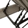Tumbona doble con cojines ratán sintético gris claro by , Loungers - Ref: Foro24-368184, Price: 303,67 €, Discount: %