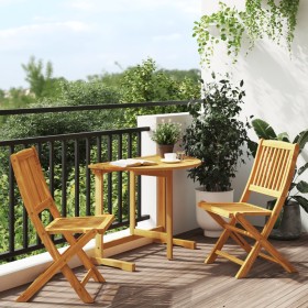 Faltbares Gartenspeiseset, 3-teilig, aus massivem Akazienholz. von , Gartensets - Ref: Foro24-3206332, Preis: 169,76 €, Rabat...