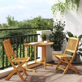 Faltbares Gartenspeiseset, 3-teilig, aus massivem Akazienholz. von , Gartensets - Ref: Foro24-3206332, Preis: 169,98 €, Rabat...