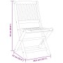 Faltbares Gartenspeiseset, 3-teilig, aus massivem Akazienholz. von , Gartensets - Ref: Foro24-3206332, Preis: 169,65 €, Rabat...