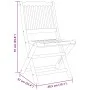 Faltbares Gartenspeiseset, 3-teilig, aus massivem Akazienholz. von , Gartensets - Ref: Foro24-3206332, Preis: 169,98 €, Rabat...