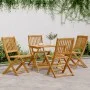 Faltbares Gartenspeiseset, 5-teilig, Massivholz Akazie. von , Gartensets - Ref: Foro24-3206330, Preis: 264,84 €, Rabatt: %
