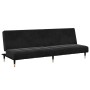 Zweiplätziges Schlafsofa mit schwarzem Samthocker. von , Sofas - Ref: Foro24-3258148, Preis: 346,11 €, Rabatt: %