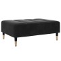 Zweiplätziges Schlafsofa mit schwarzem Samthocker. von , Sofas - Ref: Foro24-3258148, Preis: 346,11 €, Rabatt: %