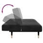 Zweiplätziges Schlafsofa mit schwarzem Samthocker. von , Sofas - Ref: Foro24-3258148, Preis: 346,11 €, Rabatt: %