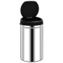 Trash can with automatic sensor 40 L stainless steel by vidaXL, Garbage cans and trash cans - Ref: Foro24-322693, Price: 77,2...