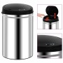 Trash can with automatic sensor 30 L stainless steel by vidaXL, Garbage cans and trash cans - Ref: Foro24-322692, Price: 89,1...