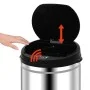 Trash can with automatic sensor 30 L stainless steel by vidaXL, Garbage cans and trash cans - Ref: Foro24-322692, Price: 87,4...