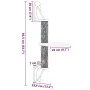 Árbol rascador para gatos de pared gris oscuro 85,5 cm by , Cat furniture - Ref: Foro24-172394, Price: 25,12 €, Discount: %